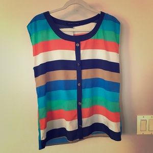 Sleeveless summer top